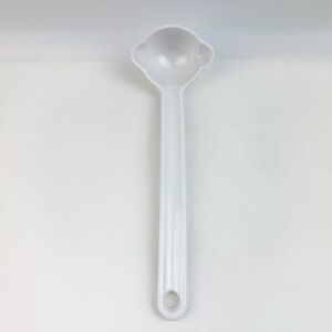 Trudeau Scoop Ladle White Melamine Plastic Gravy Kitchen Tool 10” Vtg 2807 Retro